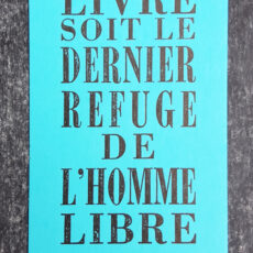 Marque-page recto avec citation de André Suares