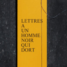 Livre d'art Lettre à un homme noir