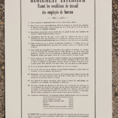 Règlement intérieur