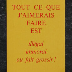 Nos éditions typographiques letterpress