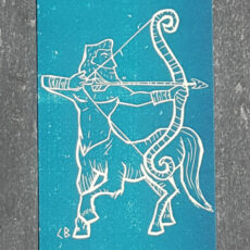 sagittaire signe astrologique zodiaque recto