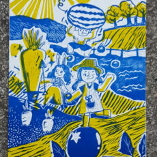 affiche agriculture joyeuse