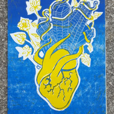 affiche ville coeur