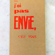 affiche j'ai pas envie principale