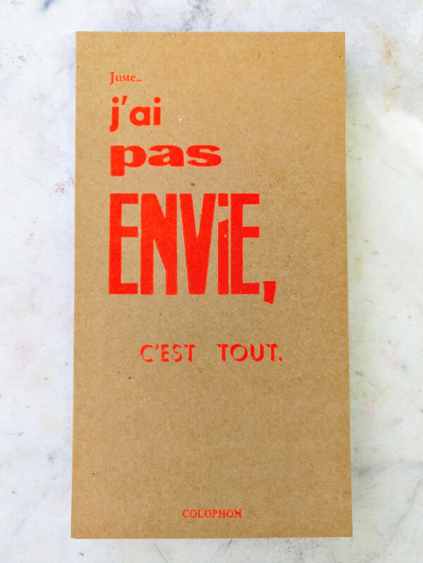 affiche j'ai pas envie principale