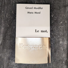 Couverture Le mot , l'Espace de Gérard Mordillat